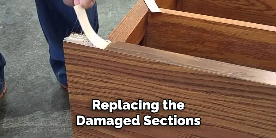 Replacing the Damaged Sections