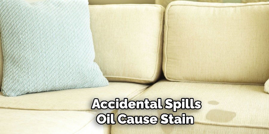 Accidental Spills Oil Cause Stain