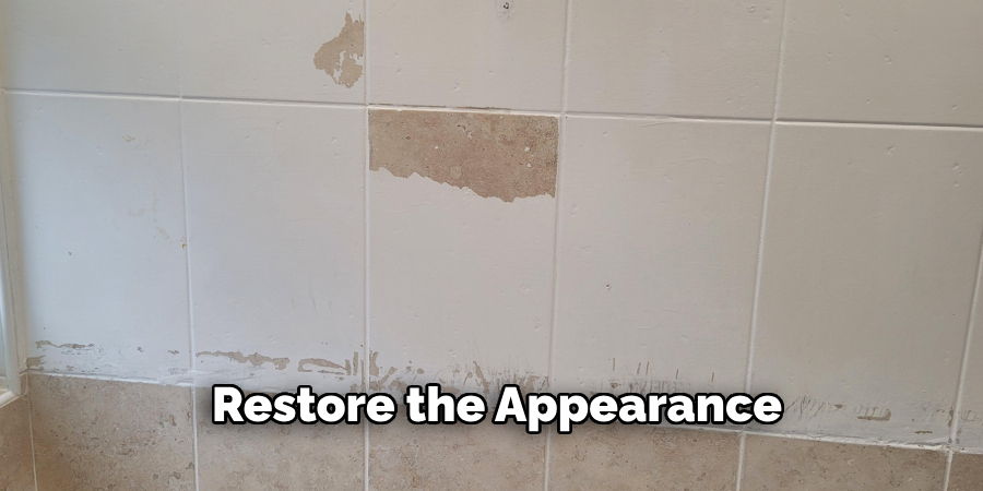 Restore the Appearance