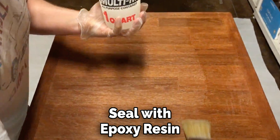 Seal with Epoxy Resin