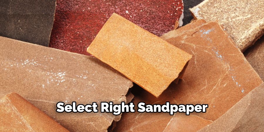 Selecting the Right Sandpaper