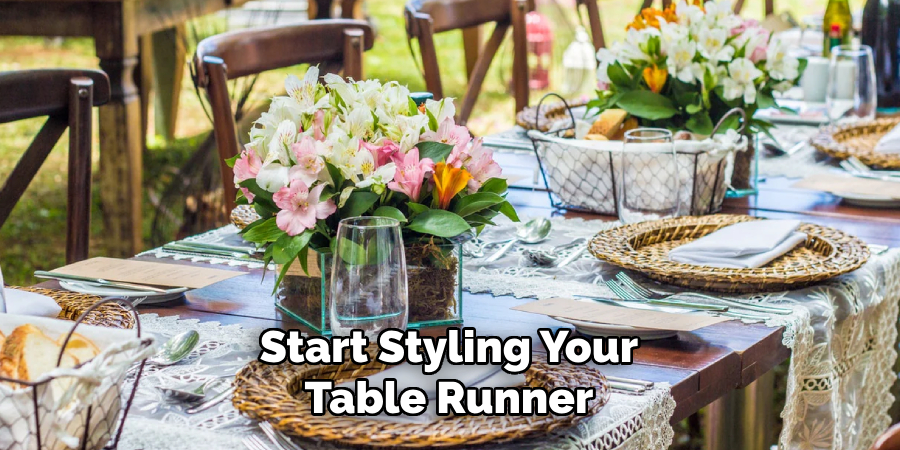 Start Styling Your Table Runner