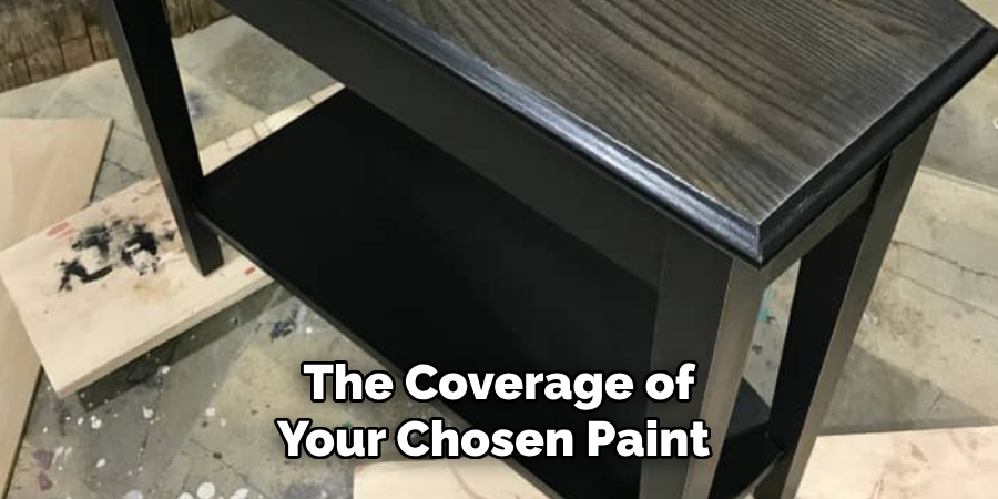 The Coverage of Your Chosen Paint 