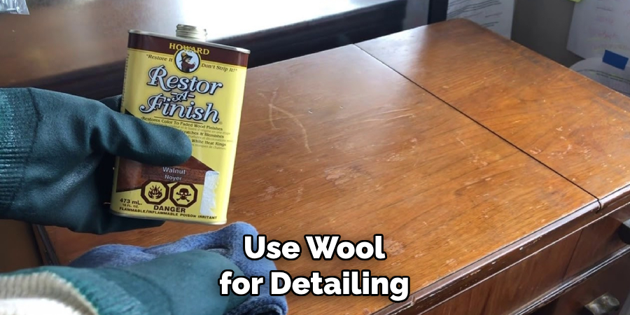 Use Steel Wool for Detailing