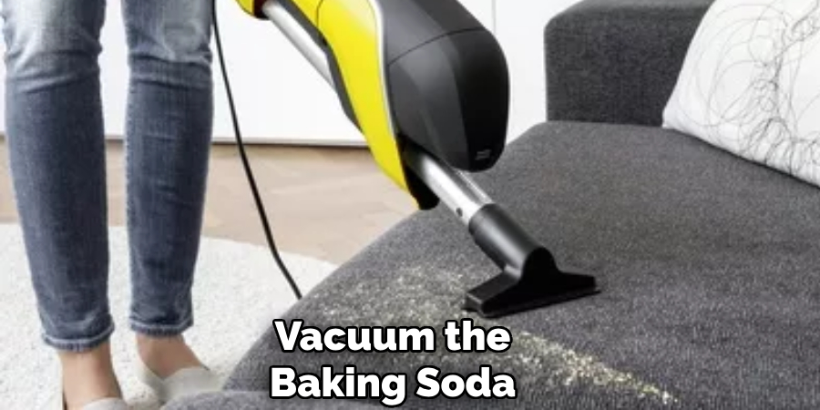 Vacuum the Baking Soda