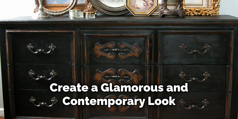 Create a Glamorous and Contemporary Look