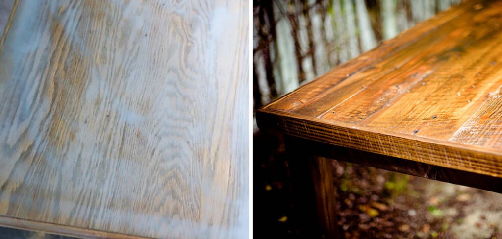 How to Tone Down Orange Wood Stain