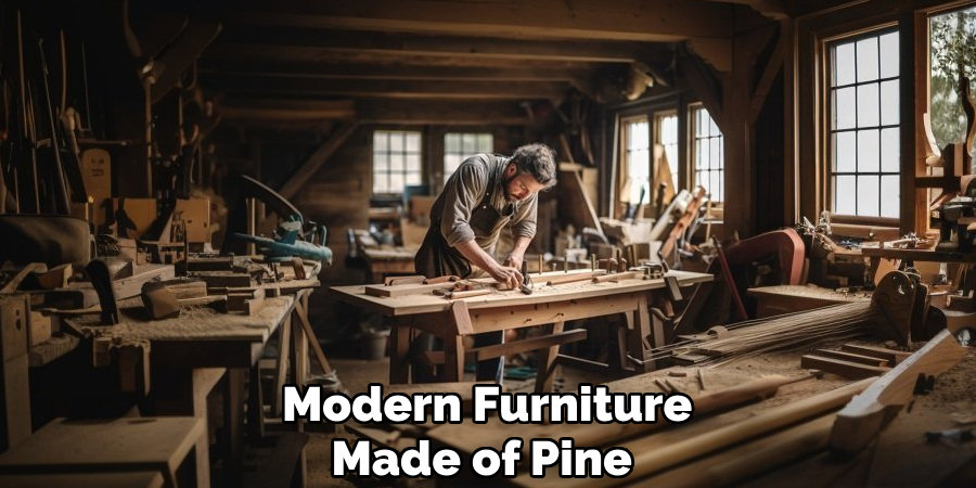 Modern Furniture Made of Pine