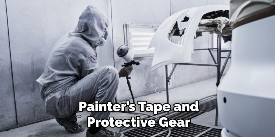 Painter’s Tape and Protective Gear