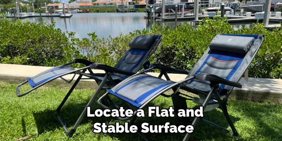  Locate a Flat and Stable Surface