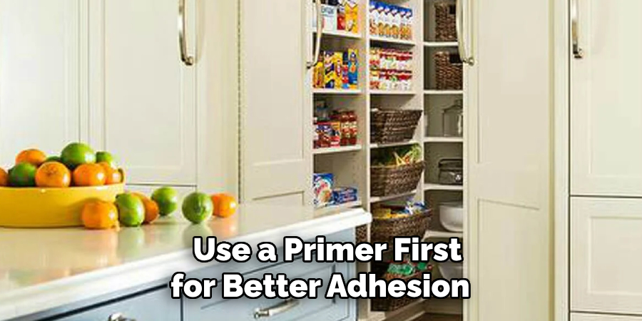  Use a Primer First for Better Adhesion 