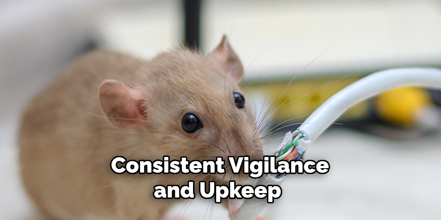 Consistent Vigilance and Upkeep 