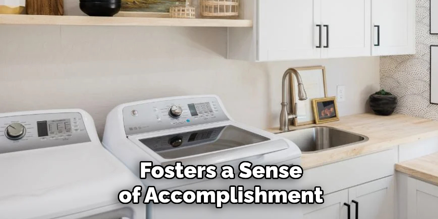 Fosters a Sense of Accomplishment