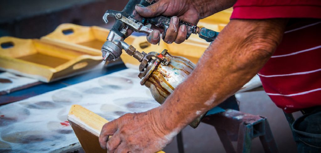 How to Spray Paint Laminate Furniture