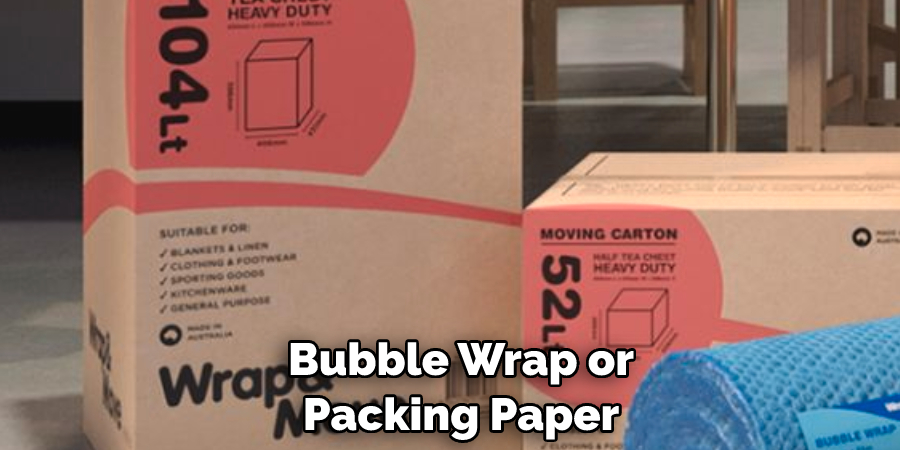 Bubble Wrap or Packing Paper