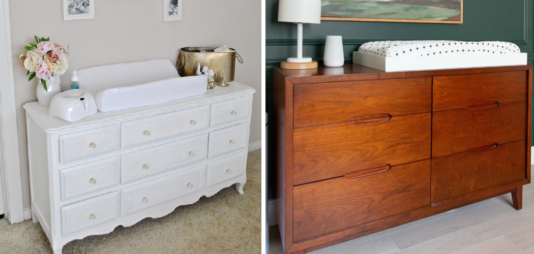 How to Attach Changing Pad to Dresser