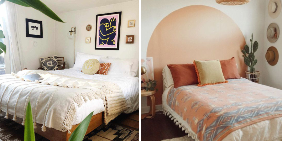 How to Decorate a Bed Without Headboard