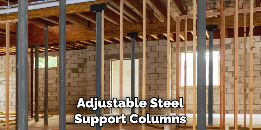 Adjustable Steel Support Columns