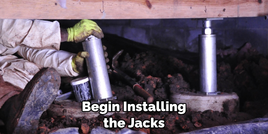 Begin Installing the Jacks