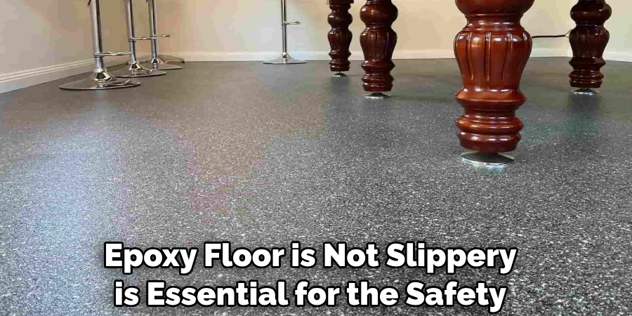 Epoxy Floor is Not Slippery is Essential for the Safety