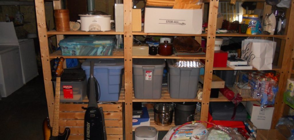 How to Build Basement Storage Shelves