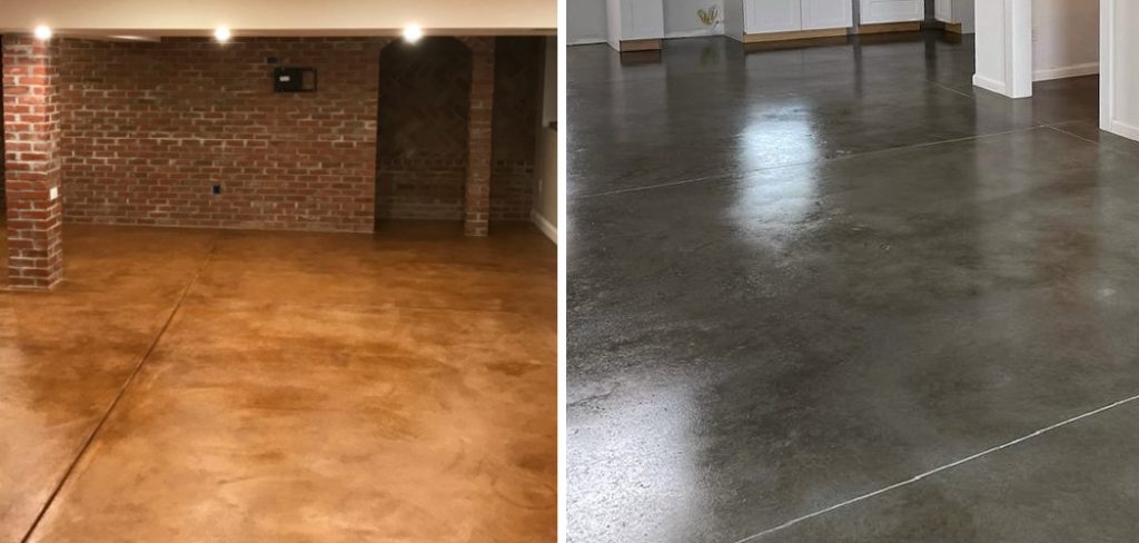 How to Finish Concrete Floors in Basement