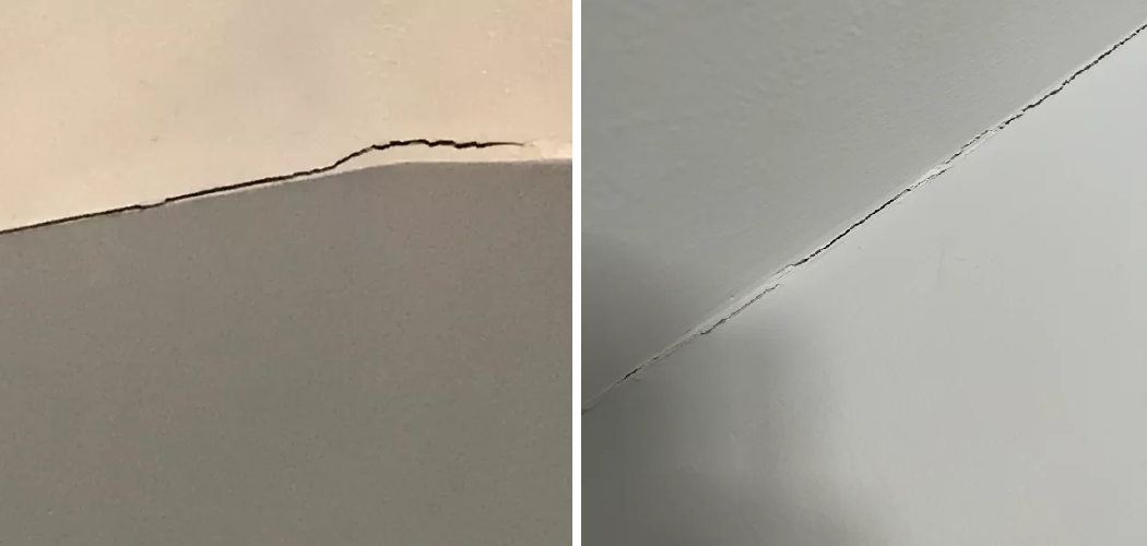 How to Fix Crack Where Wall Meets Ceiling