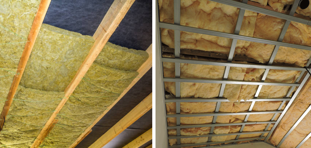 How to Install Rockwool Insulation in Ceiling