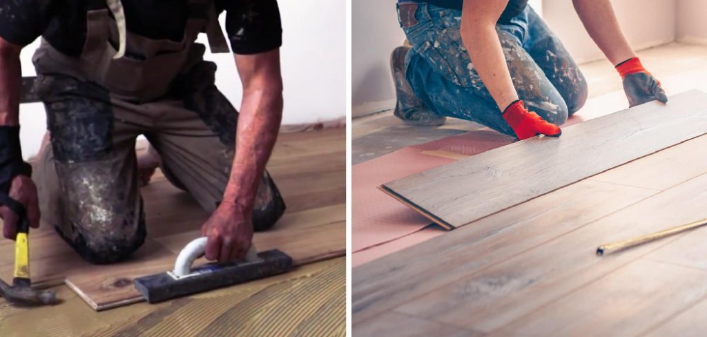 How to Put Hardwood Floor on Concrete