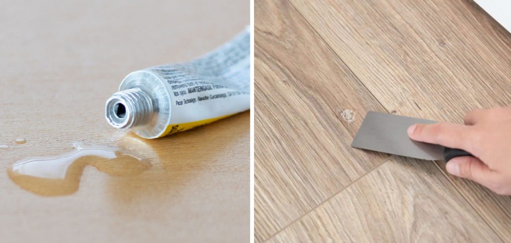 How to Remove Super Glue From Vinyl Flooring