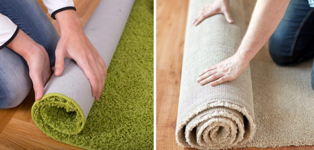 How to Roll up a Rug for Storage
