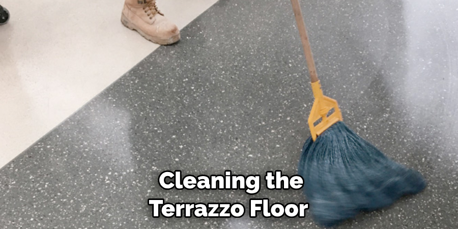  Cleaning the Terrazzo Floor