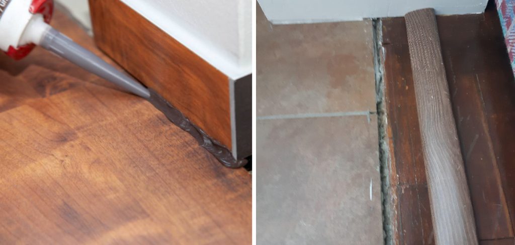 How to Fill Gap Between Baseboard and Wood Floor