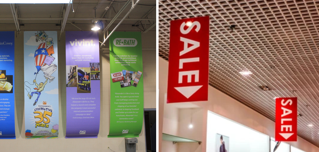 How to hang banner from ceiling 4 helpful processes 2024 
