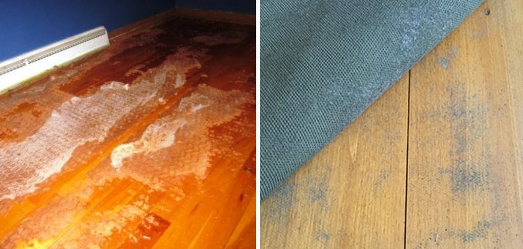 How to Remove Rug Pad Residue From Hardwood Floors