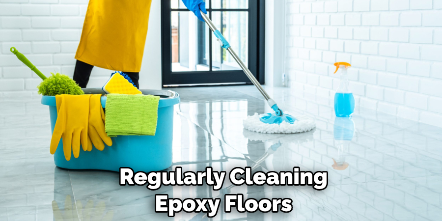 Regularly Cleaning Epoxy Floors