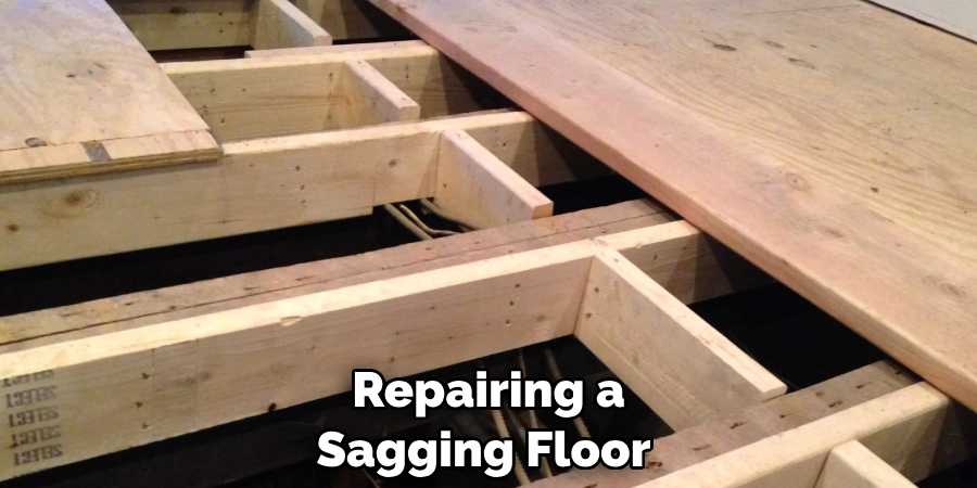 Repairing a Sagging Floor 