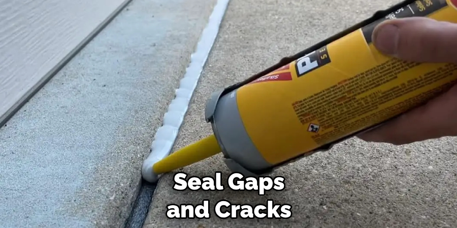 Seal Gaps and Cracks