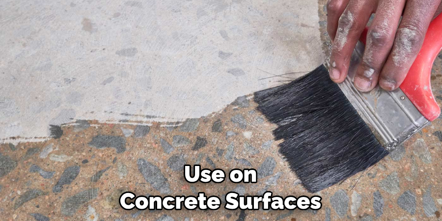 Use on Concrete Surfaces