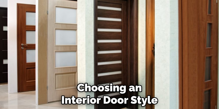 Choosing an Interior Door Style