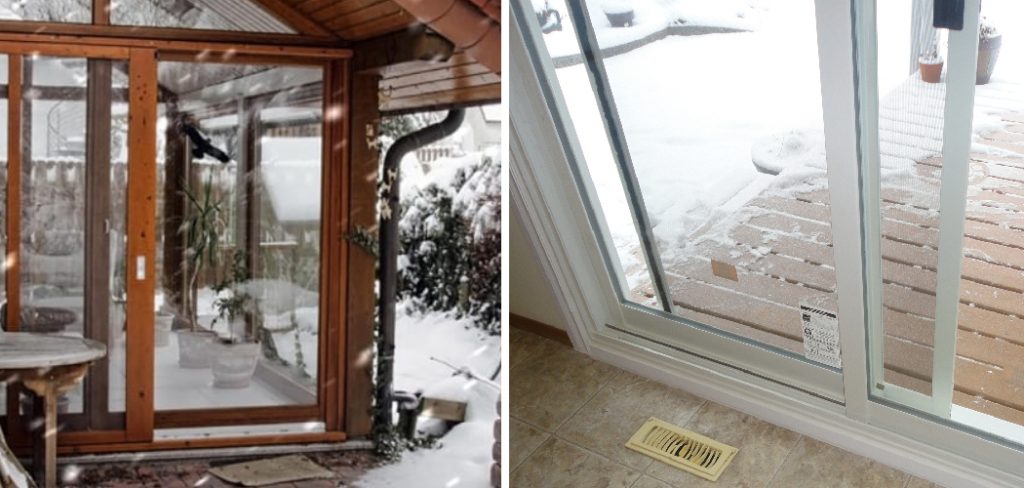 How to Winterize a Sliding Door
