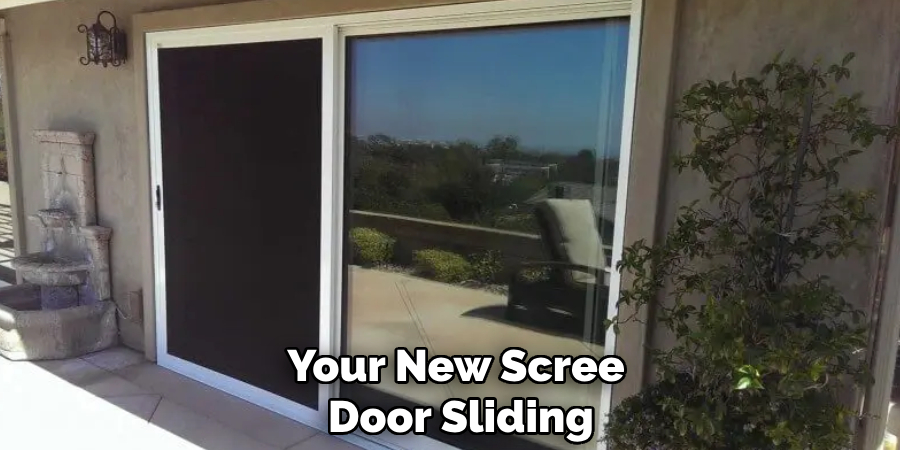 Your New Screen Door Sliding
