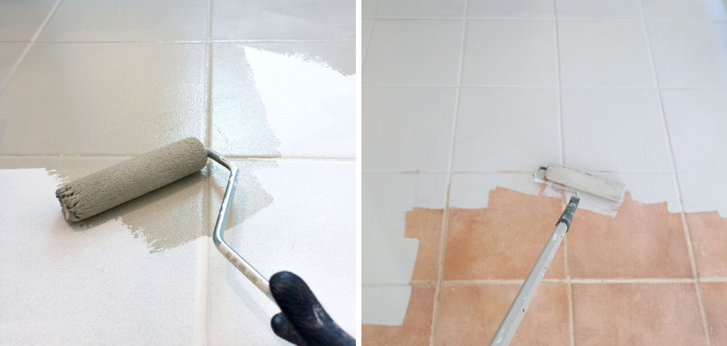 How to Change Floor Tile Color Without Replacing