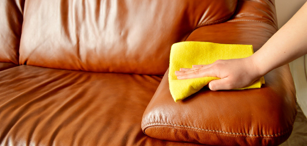 How to Clean Leather Sofa With Baking Soda