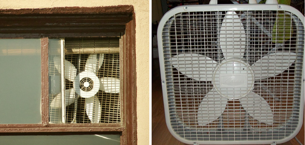 How to Clean a Window Fan