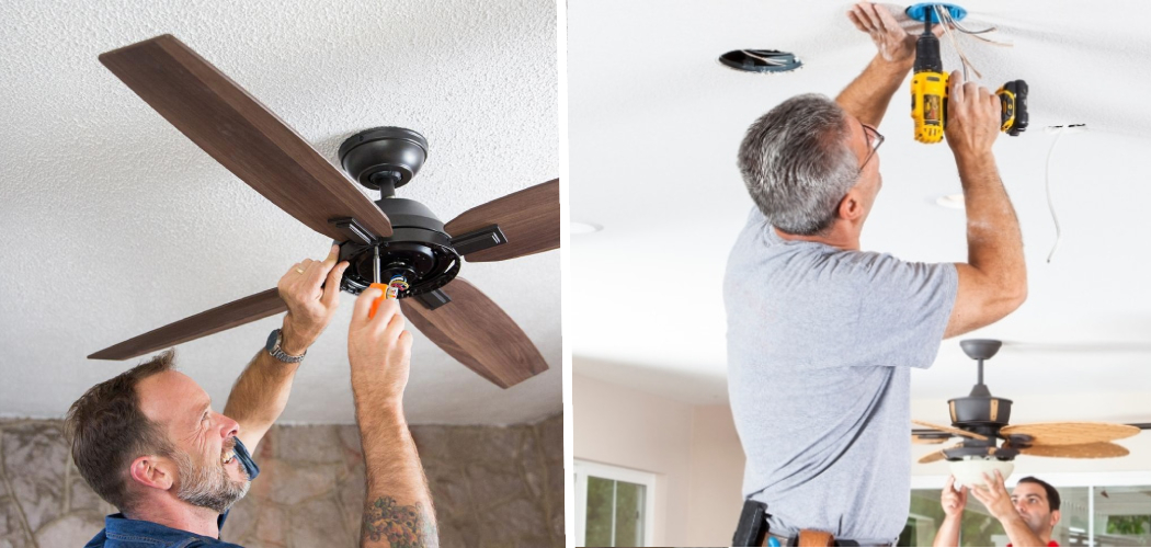 How to Hang a Ceiling Fan Without a Stud