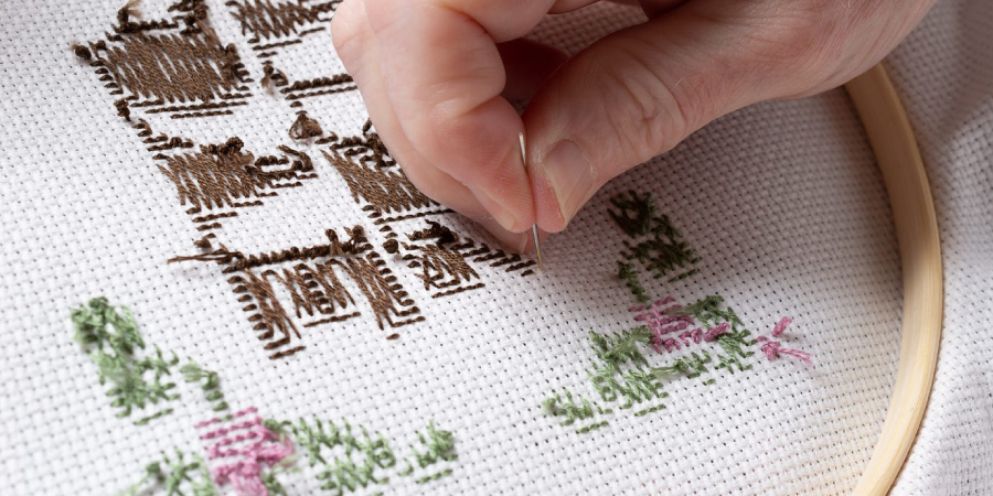 How to Wash a Cross Stitch