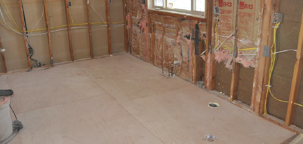 How to Replace Water Damaged Subfloor