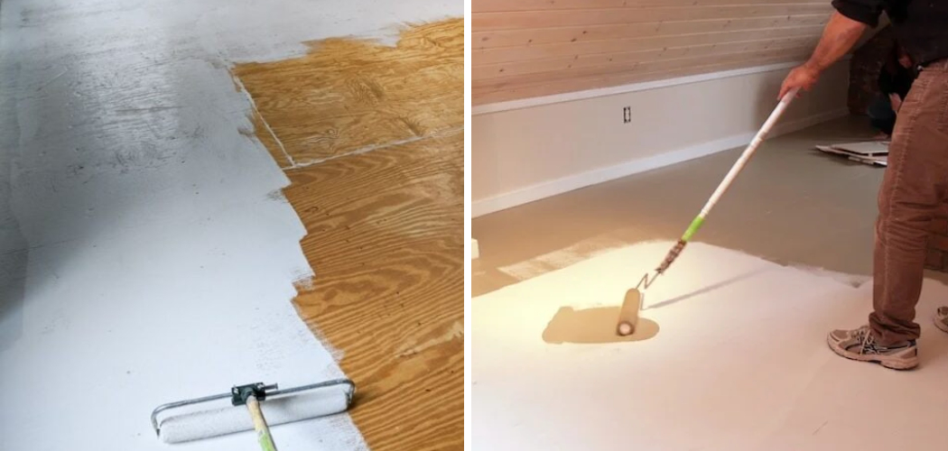 How to Paint Plywood Floors