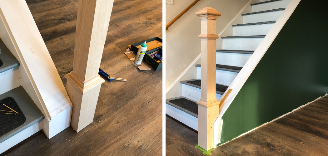 How to Secure Newel Post to Floor